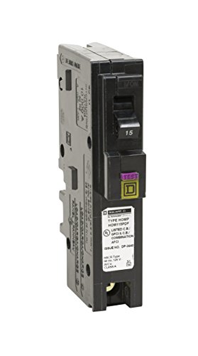 Square D Hom115Pdf N 15A 120V 1P New Plug-On Ground/Arc Fault #TOP1