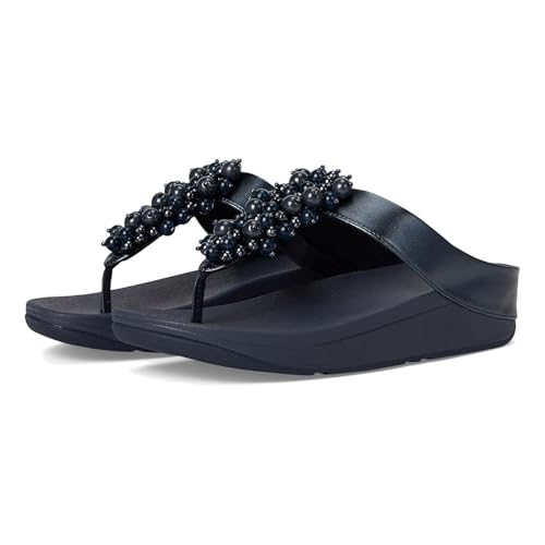 Image of FitFlop Fino Bauble-Bead Toe-Post Sandals