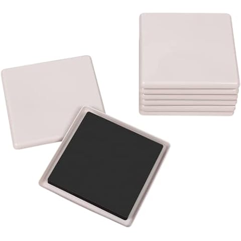 PETSTIBLE 8Pcs Furniture Sliders for Carpet Heavy Duty Furniture Slider Movers Gliders 3.5Inch Cover