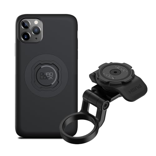 Image of Quad Lock Stem Cap Mount (Adjustable) Bike Kit with iPhone 11 Pro Max MAG Phone Case