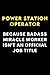 Produktbild Power Station Operator Because Badass Miracle Worker Isn't an Official Job Title: Lined Journal Notebook Funny Birthday Present for Power Station ... Gift for Birthday and special occasions