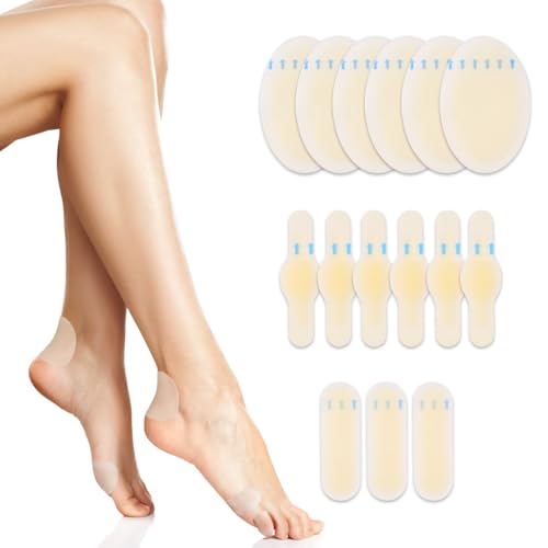 BLHLA 15ct Gel Blister Bandages for Feet, Toes, Heel Blister