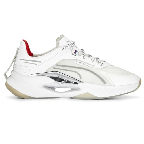 PUMA Mens BMW MMS Lgnd Lace Up Sneakers Shoes Casual - White