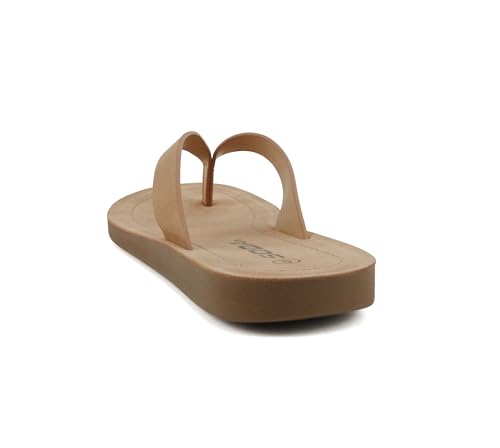 Image of Soda Shoes Women Flip Flops Basic Plain Slippers Thongs Sandals Strap Casual Beach Ella-S