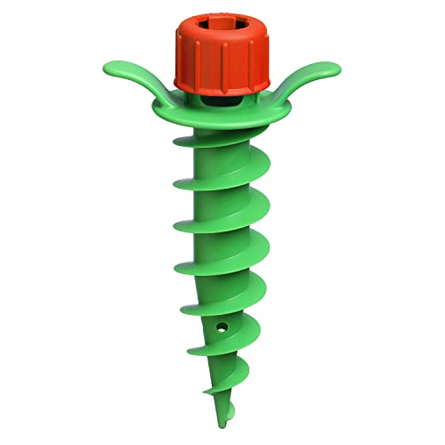 Blome Bodenhülse SunFix, Eindrehhülse, Bodendübel für Rundrohre mit ⌀ 17-33mm, ideal für Strand und Wiese