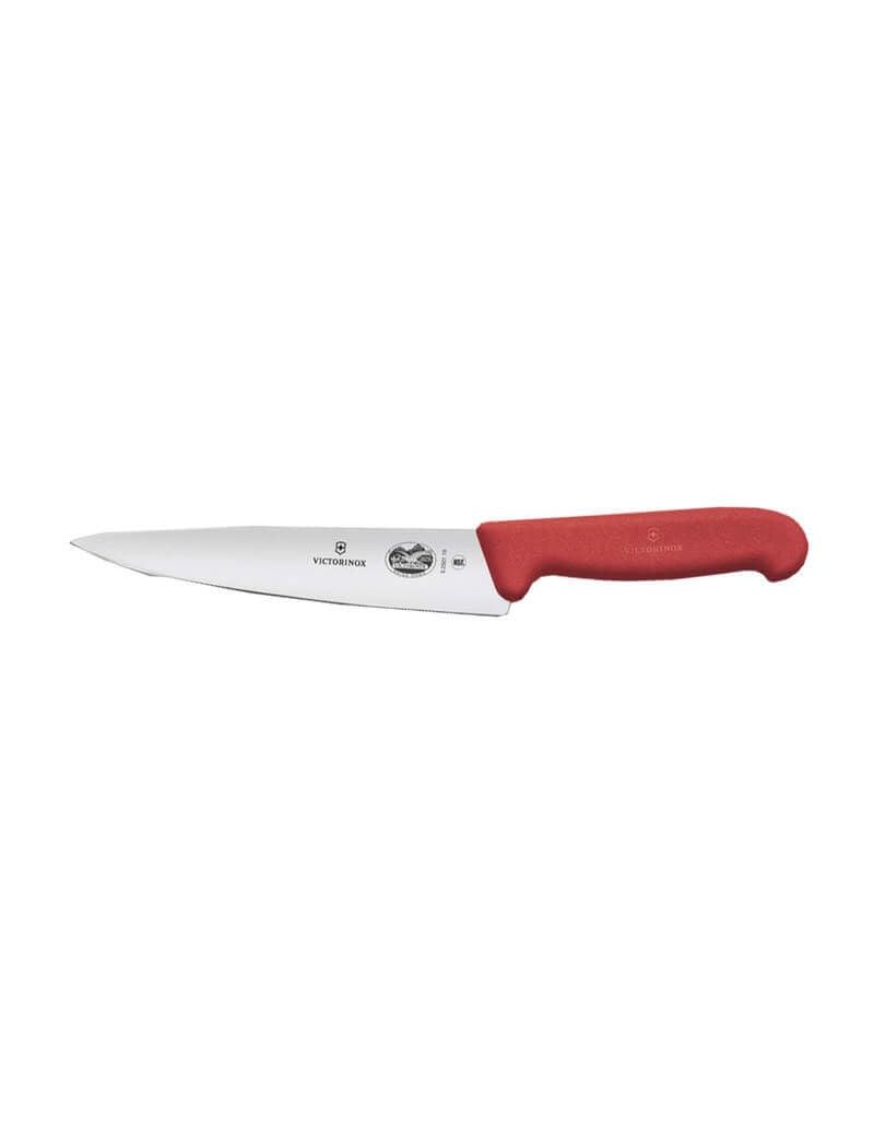 Victorinox 5.2001.19 Carving Knife, Stainless Steel, Red, 19 cm