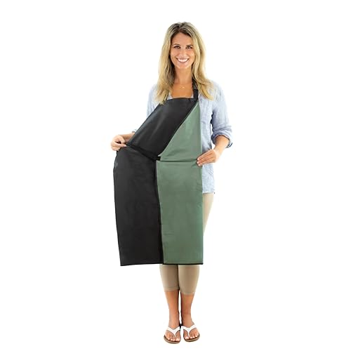 Waterproof Apron For Men and Women - Black - 35