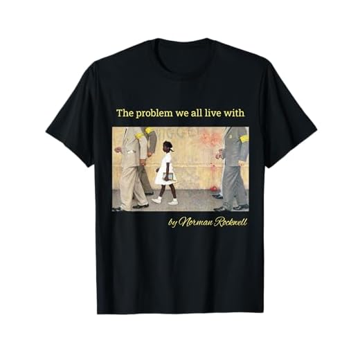 私たち全員が抱えている問題。ノーマン・ロックウェルのルビー・ブリッジス Tシャツ