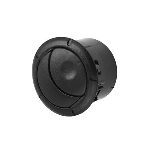 NVNZMFPPW para Dacia para Duster 2010-2017 para Logan MK1 2004-2011 Cubierta Dirección De Rejilla Ventilación Interior Tablero Instrumentos Automóvil 8200212480(Black)