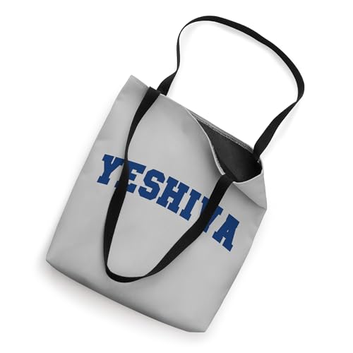 Bolso tote clásico con estampado de letras deportivas de la Universidad Yeshiva Maccabees miniatura 2