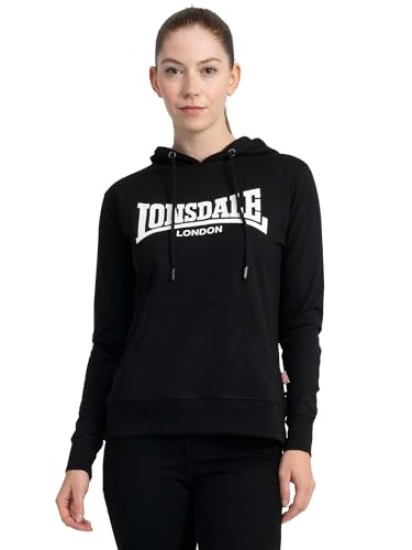 Sweat-Shirt à Capuche Femme Lonsdale avec poche kangourou et molleton