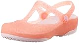 CROC Womens Carlie Animal Wave Mary Jane Shoes, Pink Lemonade/Bubblegum, US 6