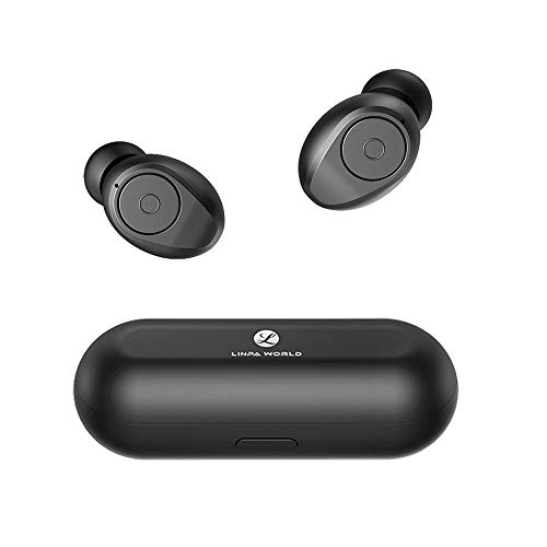 Wireless Earbuds 5.0, Linpa World Bluetooth Headphones T10Pro with HiFi Stereo, Built-in Mic