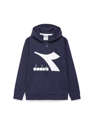 Veste Diadora Ju.Hoodie Fz pour garçon idéale pour l'école et le sport