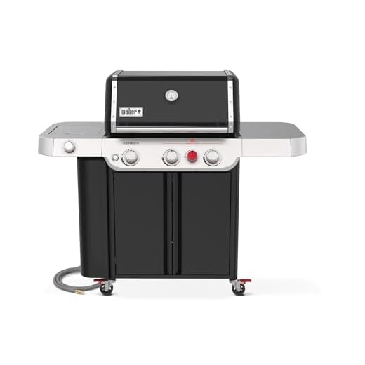 Weber Genesis E-335 Natural Gas Grill, Black