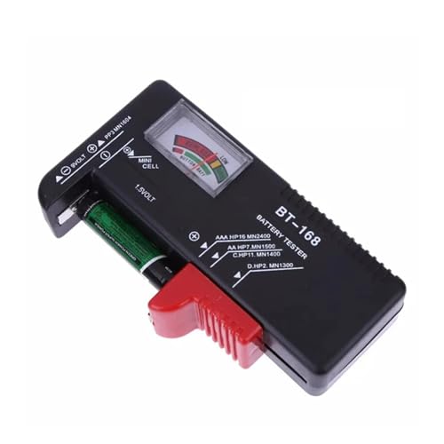BT-168 ユニバーサル電池容量テスター 単3電池 単4電池 9V 1.5V 電圧計 ボタン電池テスター(Pointer type)