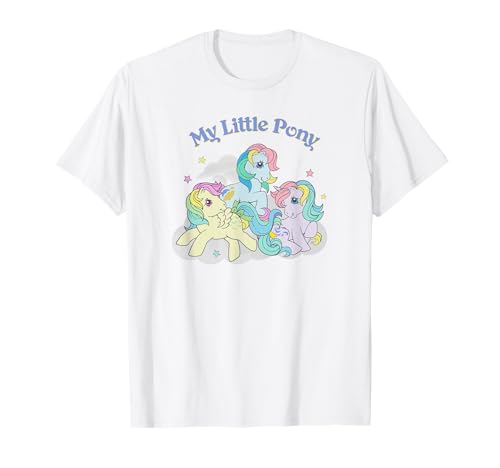 T-shirt My Little Pony Retro Sunlight pour femme en coton style vintage arc-en-ciel
