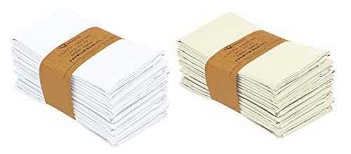 Servilletas de Tela RUVANTI, Paquete 12, 18x18 Pulg miniatura 1