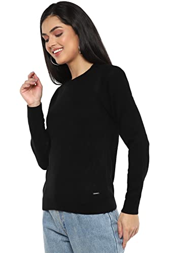 Image of Van Heusen Women Acrylic Crew Neck Sweater