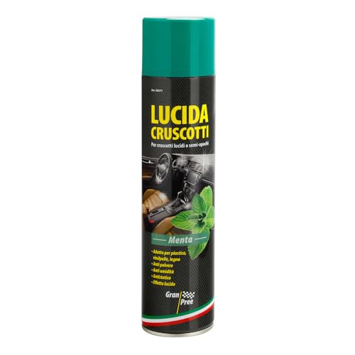 Lampa Gran Pree 38271 Gran Pree, abrillantador para salpicaderos, limpia y protege, acción antiestática, perfume menta, formato 600 ml