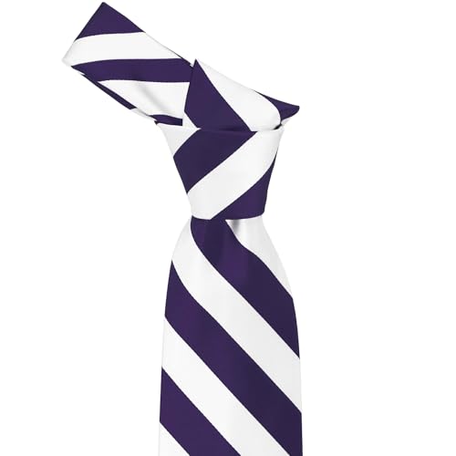 Image of tiemart Men's Striped Tie Standard Length
