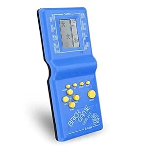 Kagodri Retro Handheld Game Machine Tetris Game Console Speelgoed Grappig Met Geluid Brick Game Machine Draagbare Reizen Game Console Kinderen Verjaardagscadeau Voor Kids Meisjes Jongens