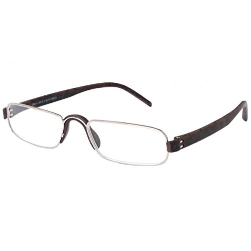 Dr. Harmann's CEO Metal Folding Reading Glasses With Premium Soft Feel