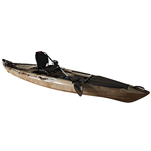 BKC FK13 13-Foot Solo Sit on Top Angler Fishing Kayak w/Upright A...