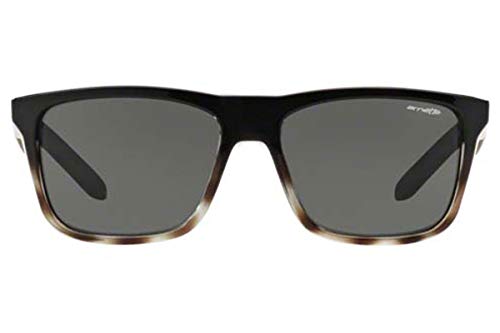 ARNETTE AN4217-232787 Sunglasses SYNDROME MATTE BLK FADE TO GREY H W/DARK GREY Lens 57mm2