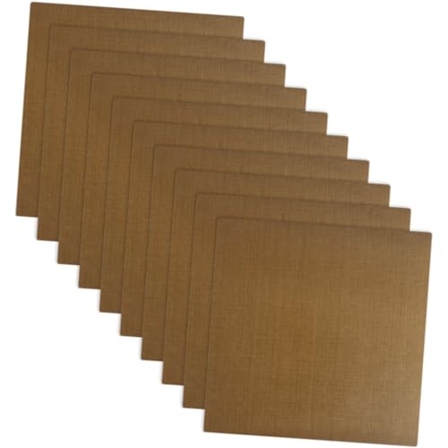 WOONEKY 20 piezas de calcomanías aislantes adhesivas para planchas y rizadores de cabello miniatura 1