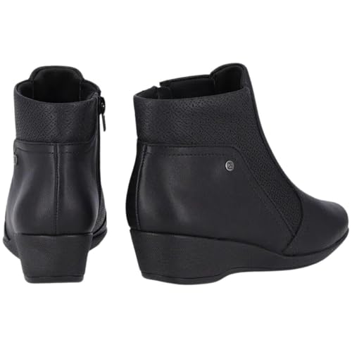 Bota Feminina Ivone Cano Curto Preto Piccadilly 143217-6