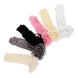 Garneck Lot De 6 Chaussettes Fines À Volants Pour Robe Chaussettes D'Écolière Japonaise...