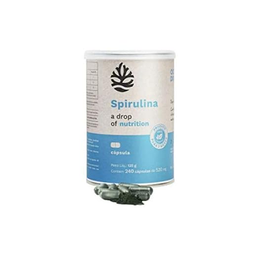 Spirulina (240 caps) - Ocean Drop