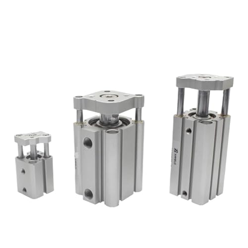 Actuador neumático de doble efecto CQMB12 con carrera de 50 mm 3