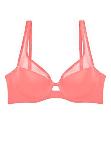 Image of Smart & Sexy Women's Mesh Plunge Bra