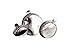 Qorpak MET-03103 Aluminum Weigh Dish, 57 mm Diameter (Pack of 100)
