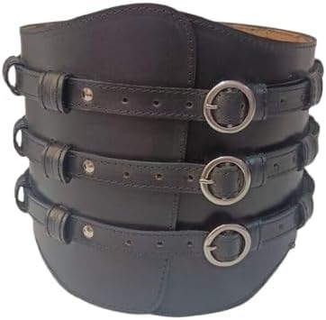 Medieval Roman Kidney Belt Genuine Leather Handmade Belt for unisex