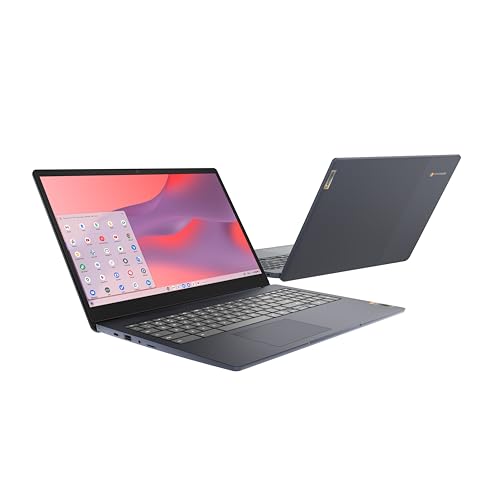 Image of Lenovo IdeaPad 3i Chromebook 15.6 inch FHD Display | Intel Celeron N4500 | Intel UHD Graphics | HDMI | Abyss Blue | 8GB RAM | 64GB SSD | Chrome OS | Bundle with USB 3.0 Hub