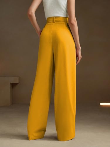 Image of KERI PERRY Trousers for Woman Pants Women's Formal Office Korean | Black Beige Track Pant | Straight | Cotton Spandex Stretchable Trouser | High-Waisted Bottom Wear
