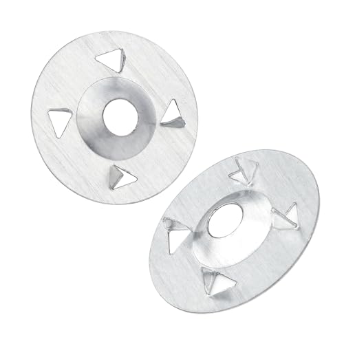 Ranstac 100pcs Foam Board Fasteners Washers Stainless Steel Washers for Insulation Board Installation Hardware HS/DP-05