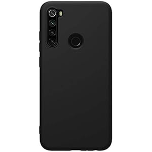 Xiaomi Redmi Note 8 Case,Slim Thin Soft Skin Silicone Flexible TPU Gel Lightweight Anti-Scratch Shockproof Phone Cases Protective Cover for Xiaomi Redmi Note 8,Matte Black