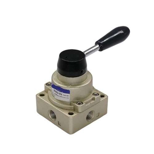 Válvula giratoria manual HV200D de distribución neumática y control de cilindro 3