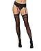 Dreamgirl Women's Sheer Thigh High with Backseam Socks