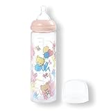LittleForBig Adult Glass Feeding Bottle Ultra Printed Specialty Oversized Baby Cuties Pattern