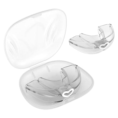Pista boquilla nocturna - Guardia de anti ronquido para dormir, dispositivo de ajuste personalizado | Comunicialmente el apoyo de la mandíbula suave de bruxismo de molienda para