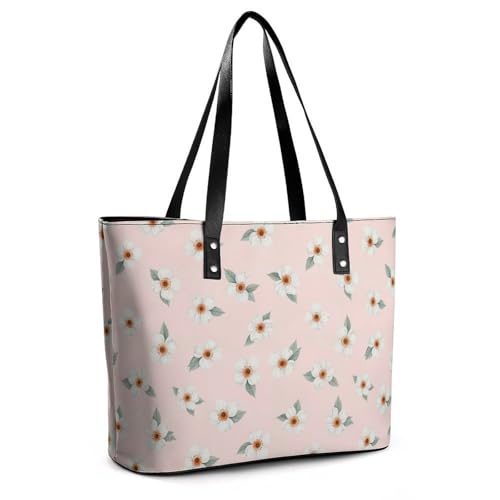 Women Handbag Large Capacity Fashion Shoulder Bag, Beach Tote PU Leather Purse Shopping Kitchen Tote2