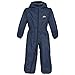 Produktbild Trespass Button, Navy Blue, 2/3, Wasserdichter Regenanzug mit Kapuze für Kinder / Unisex / Mädchen und Jungen, 2-3 Jahre, Blau