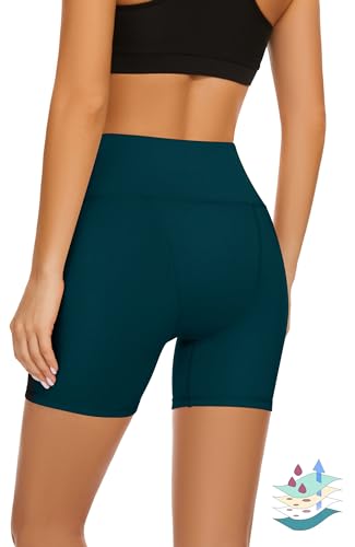 Image of Overnight Period Shorts Heavy Flow Leakproof High Waisted Menstrual Sleep Boyshorts