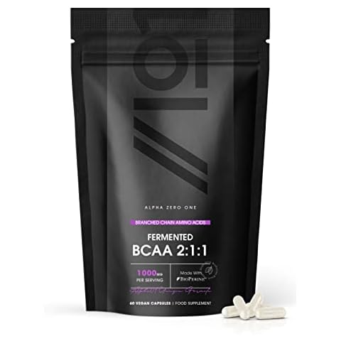 Fermented BCAA with BioPerine - 1000mg Cover