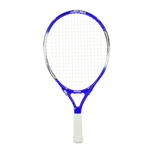 Image of Senston 19 inch Tennis Racquet for Kids Children Boys Girls Tennis Rackets with Racket Cover Blue White